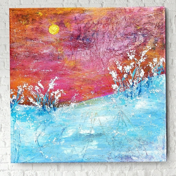 "DREAM". One-of-a-kind ORIGINAL PAINTING 🖌️ - Picture 9 of 10